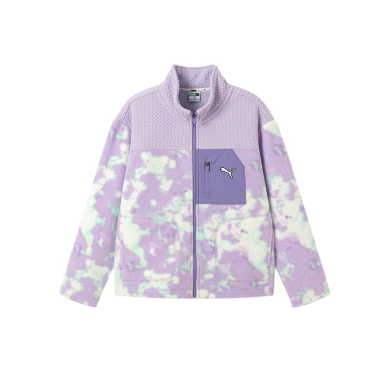 Куртка PUMA Teddy Jacket (бежевая)