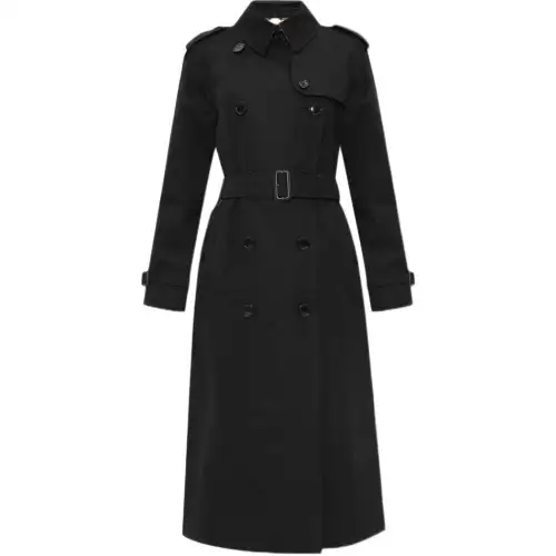 Burberry Double Breasted Belted Trench Coat
