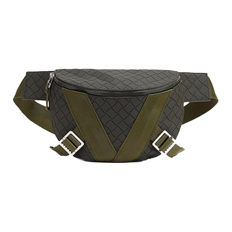 Bottega Veneta Polyester Coin Purse Fanny Pack Men's Open Country Green