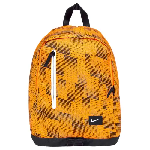 Nike Polyester Backpack Unisex Orange