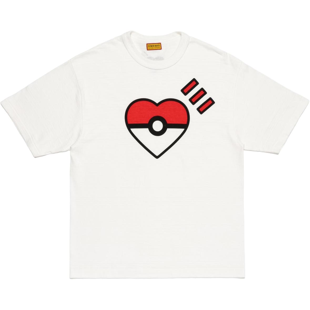 Футболка Human Made × Pokemon (белая)