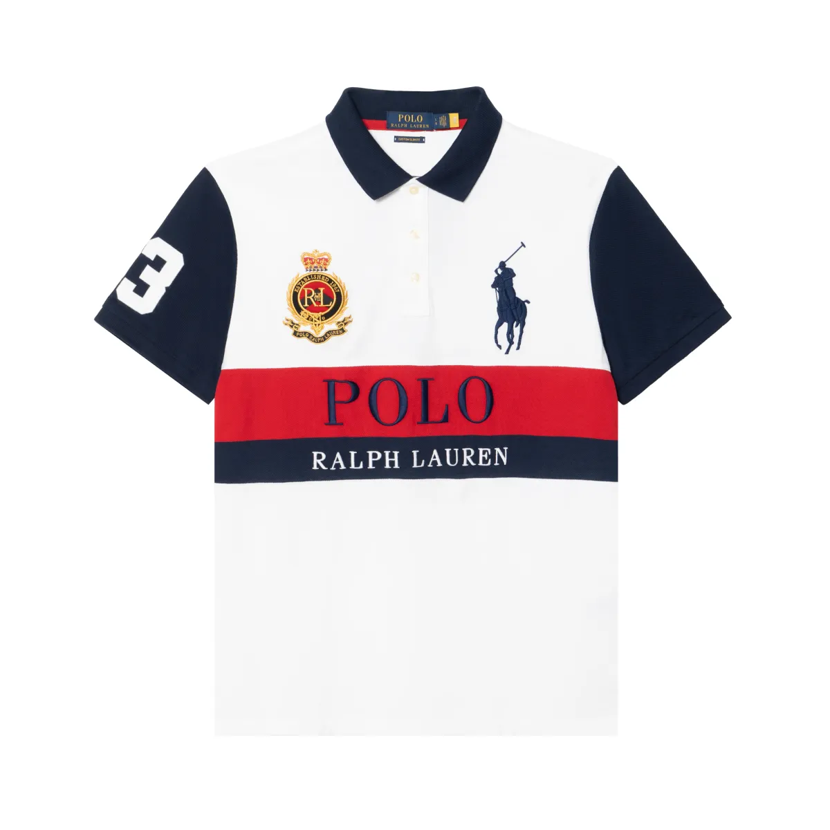 Polo Ralph Lauren Big Pony Polo Shirt Custom Slim Fit Men's Multicolor