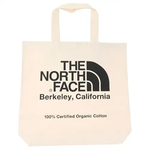 THE NORTH FACE Organic Cotton Shoulder Bag Unisex Beige