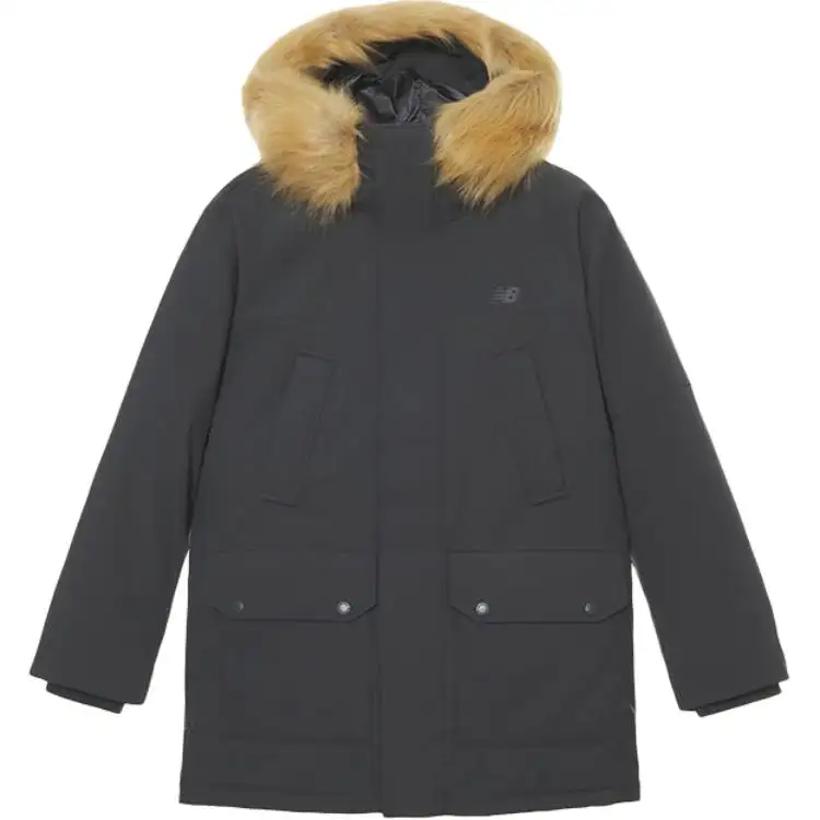 New Balance Classic Sports Down Jacket Unisex Black Gray
