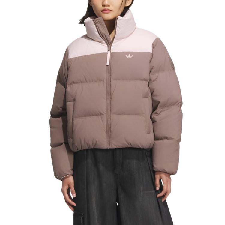Женская куртка adidas originals Puffer Jacket (черно-белая)