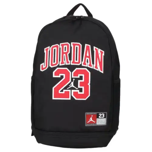 Jordan Polyester Backpack Medium Unisex Black & Red