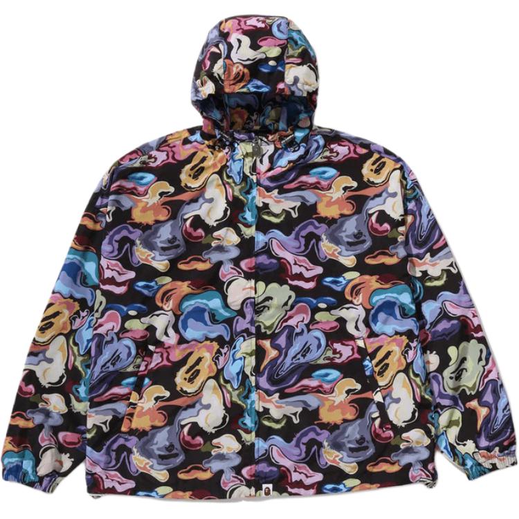 Мужская куртка A BATHING APE ART CAMO (зеленая)
