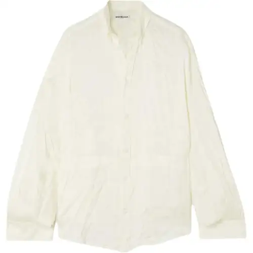 Balenciaga Shirt Regular Fit Women's White