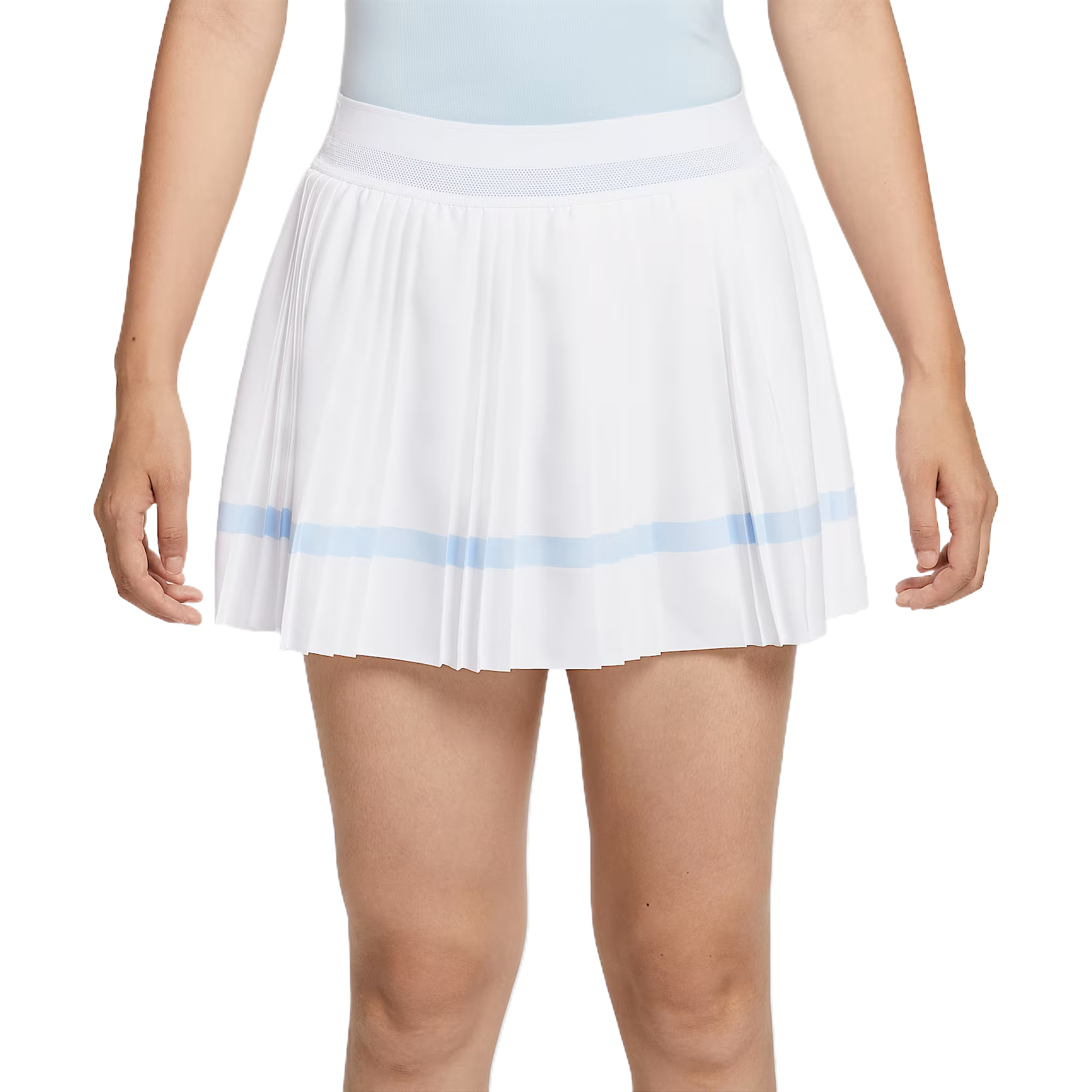 Женская юбка Nike Dri-Fit Court Ace (сине-белая)