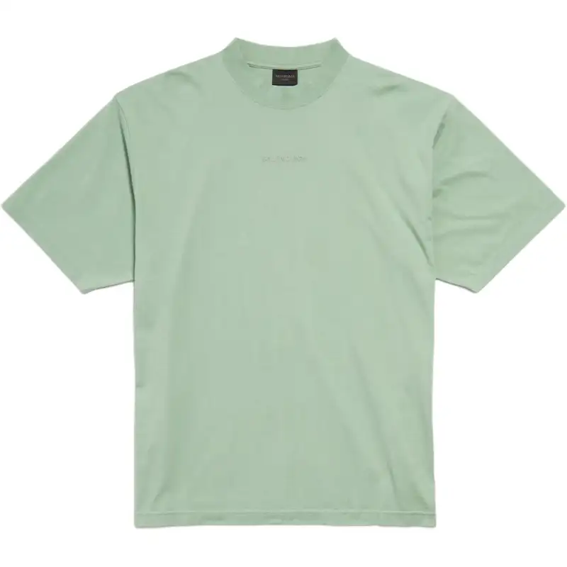 Balenciaga Logo Embroidered Medium Fit T Shirt
