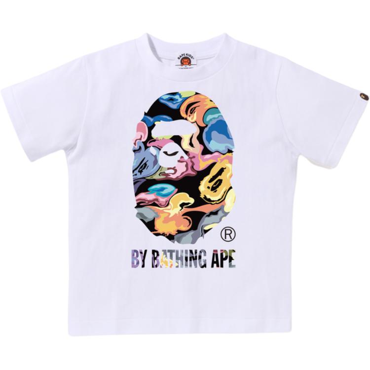 Футболка A BATHING APE ART CAMO (мультиколор)