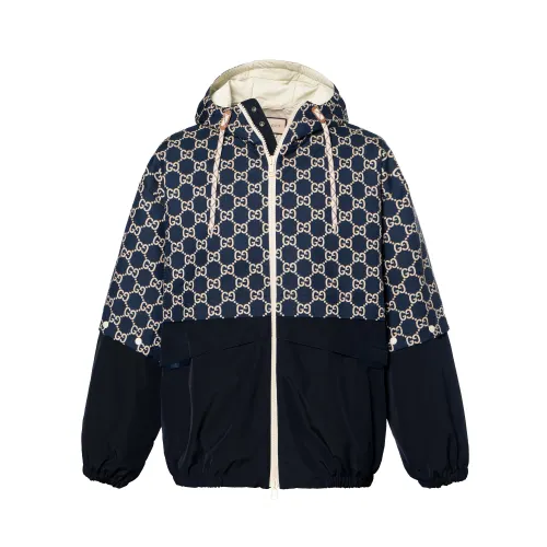 GUCCI Monogrammed Zip-Up Jacket
