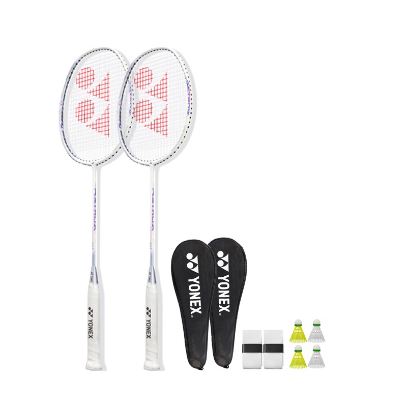 YONEX AstroX AX007 Heaven Axe Sonic 007 Full Carbon Badminton Racket Double Set Offensive Type Heavy Head, Stiff Shaft