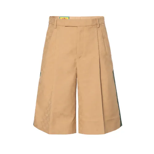 GUCCI x Adidas Originals GUCCI X ADIDAS FW22 Casual Shorts Men's Khaki