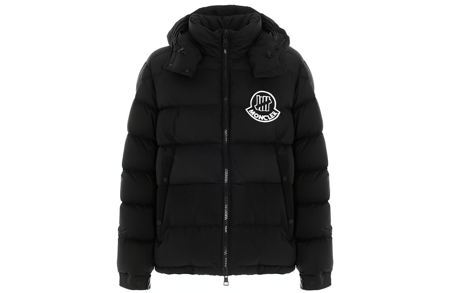 Мужская куртка MONCLER GENIUS x UNDEFEATED (черная)