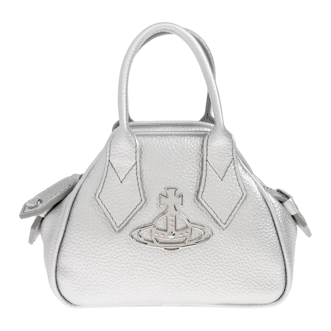 Женская сумка Vivienne Westwood Yasmine (серебристая)