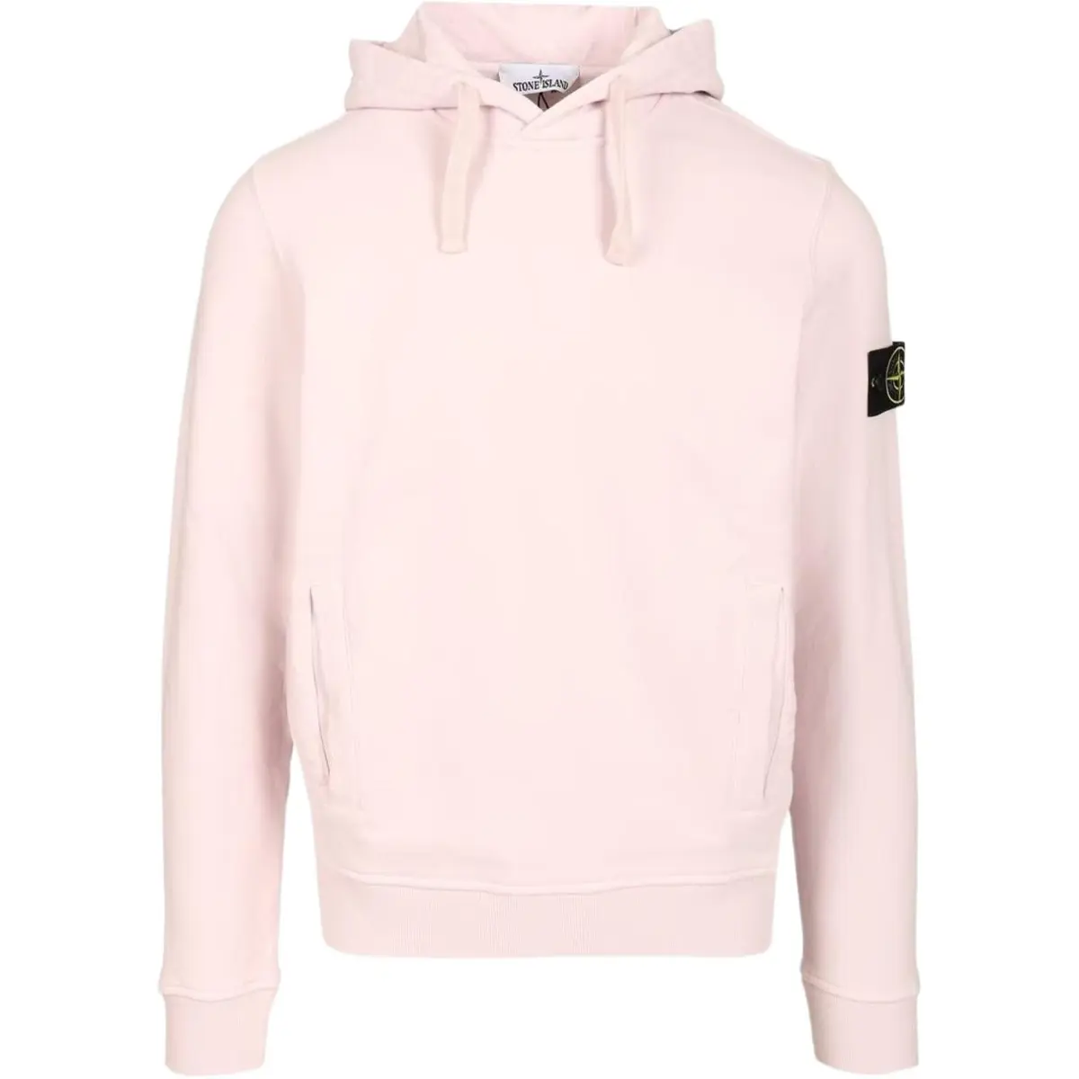 STONE ISLAND Logo Patch Drawstring Hoodie