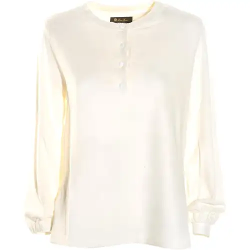 Loro Piana SS23 Sweater Women's White