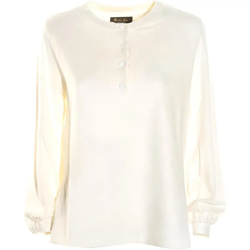 Loro Piana SS23 Sweater Women's White