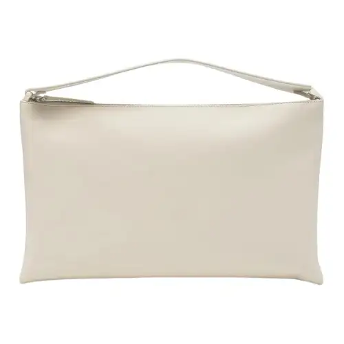 THE ROW Calfskin Shoulder Bag, Handbag Women's White