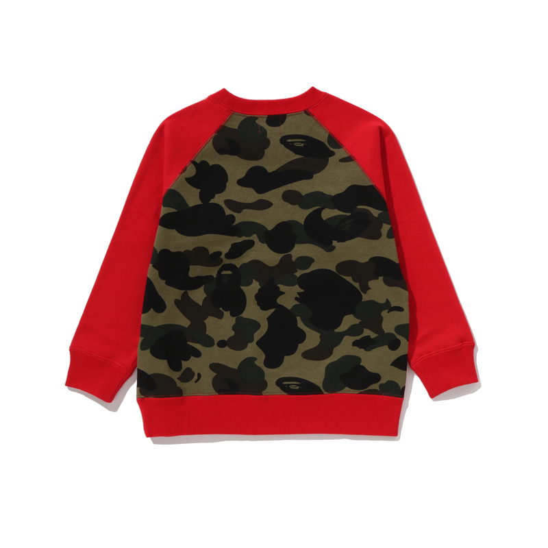 Свитшот A BATHING APE (серый с принтом) — фото 4