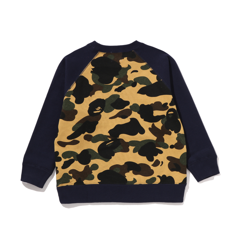 Свитшот A BATHING APE (серый с принтом) — фото 2