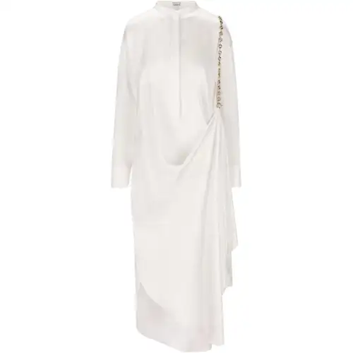 LOEWE Chain Detailed Shirt Dress