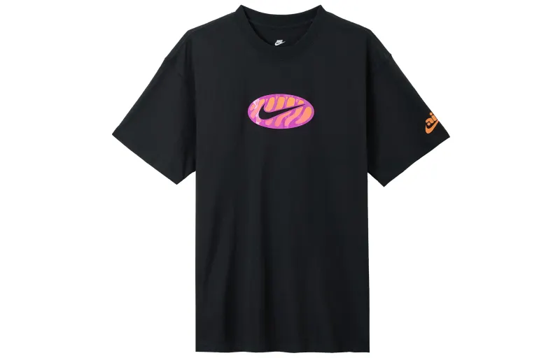 Nike Drop Shoulder Sleeve T-Shirt Men's Black