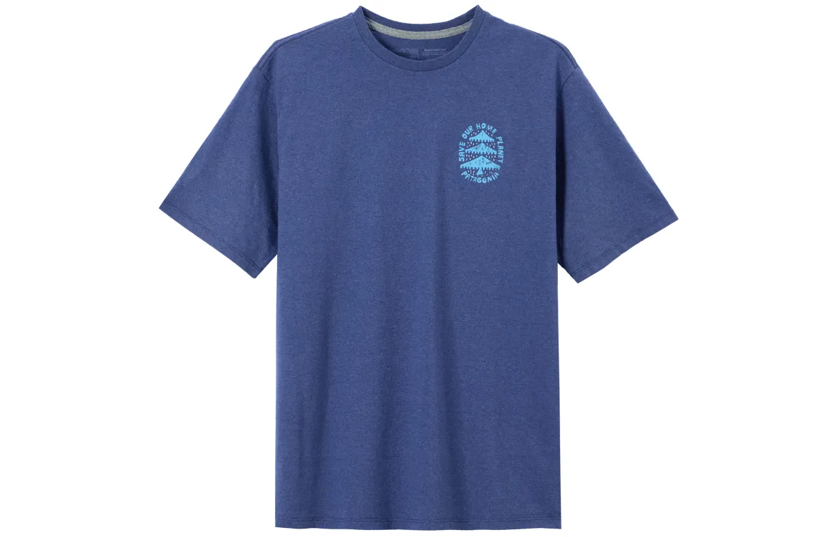Patagonia Responsibili Tee T Shirt Men's Blue