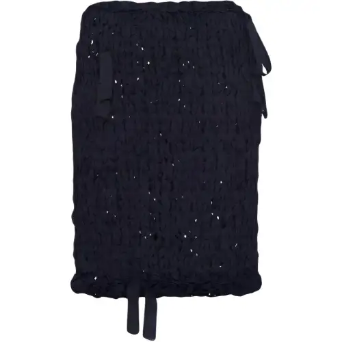 PRADA SS24 Casual Short Skirts Women's Black