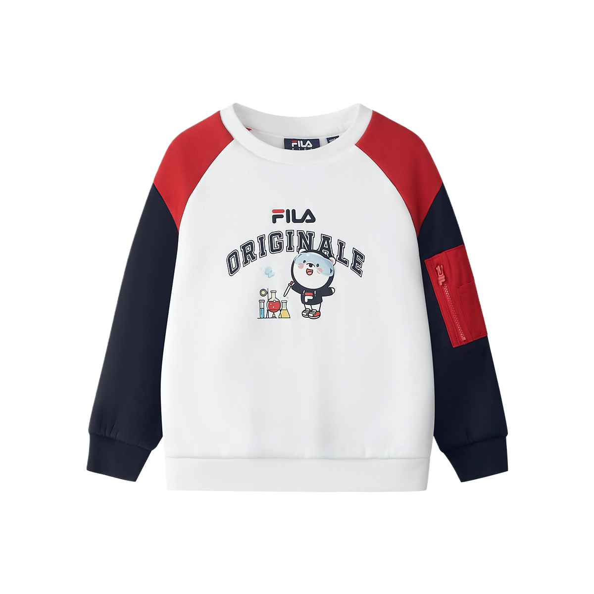 Мужской свитшот Fila ORIGINALE (сине-белый)