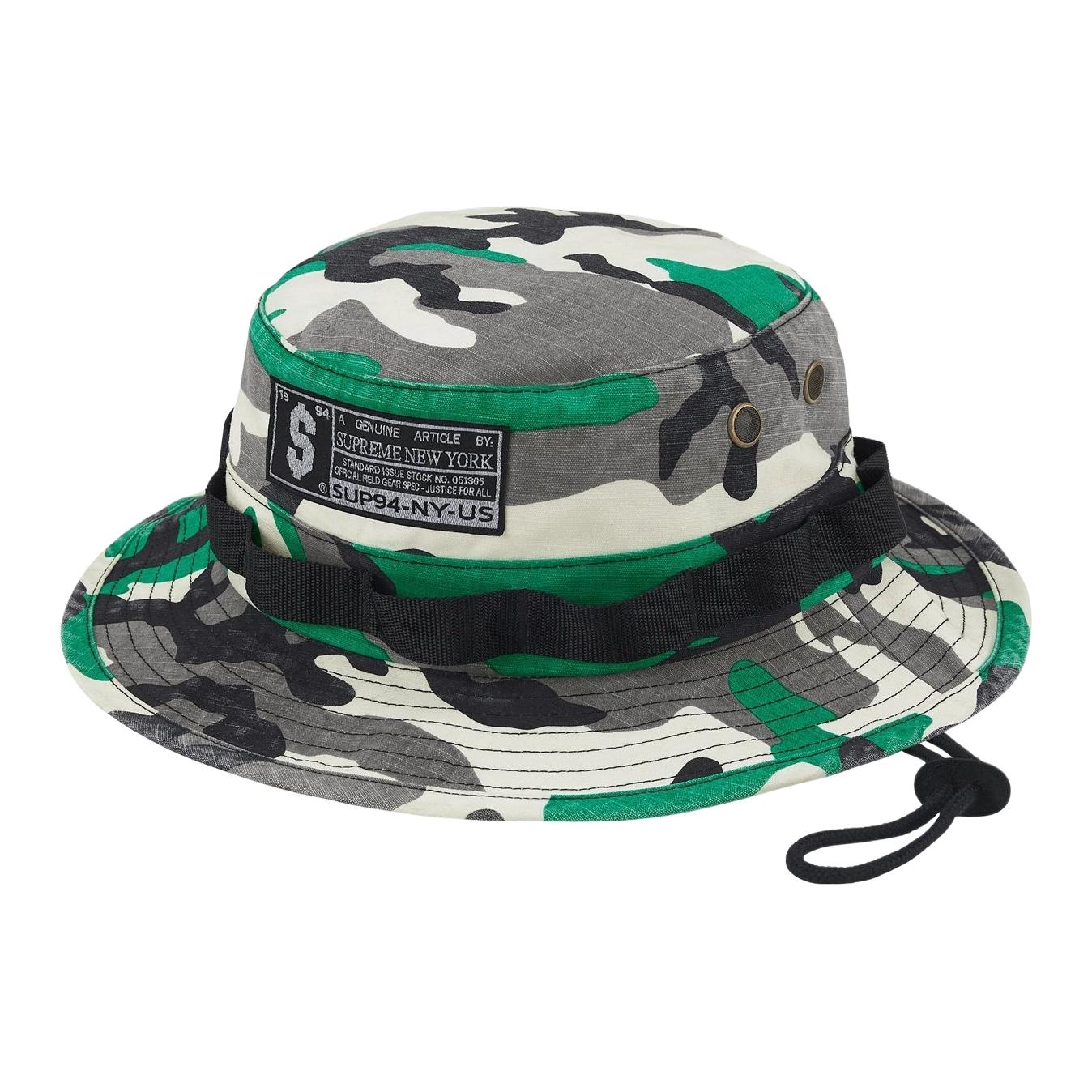 Панама Supreme Supreme FW25 Week 7 Military Boonie (зеленый камуфляж)