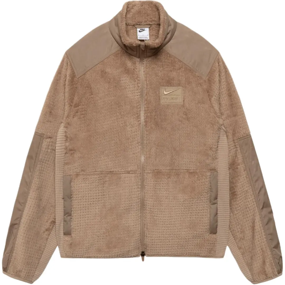 Stussy x Nike FW25 FULL ZIP FLEECE Jacket Unisex