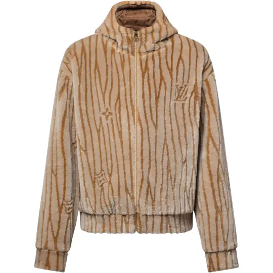 LOUIS VUITTON SS26 Velvet feel Coat Men's
