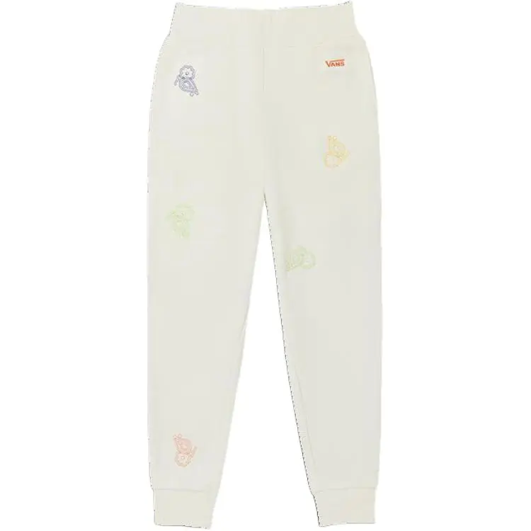 Vans Casual Pants Women's Ecru Moderate Cuffed Pants