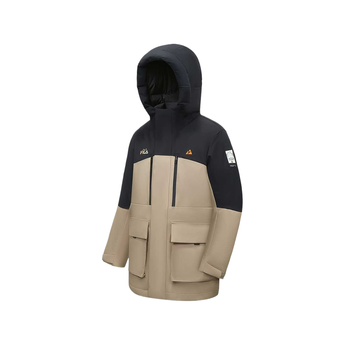 Мужская куртка Fila Kids Performance (синяя) — фото 3