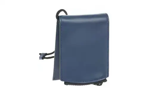 Maison Margiela Calfskin Card Holder Men's Blue