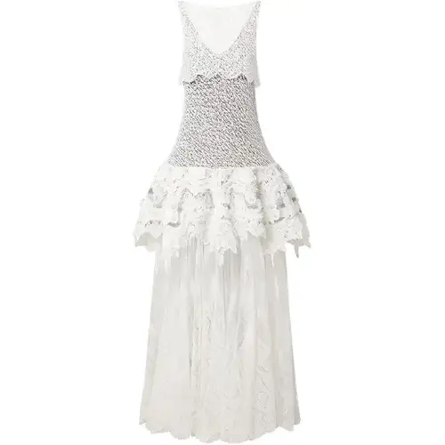 LOUIS VUITTON SS22 Sleeveless Dress Women's White