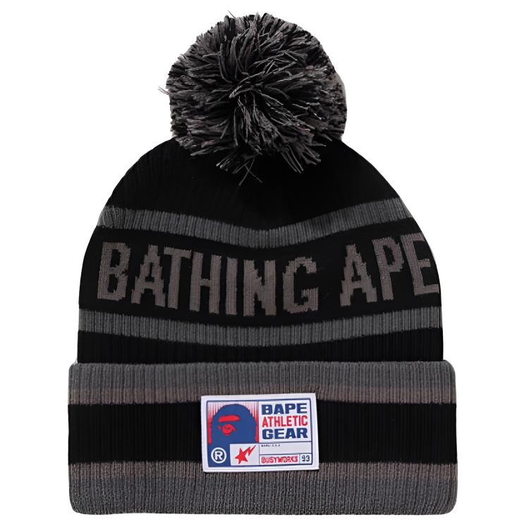 Шапка A BATHING APE (черно-синяя)