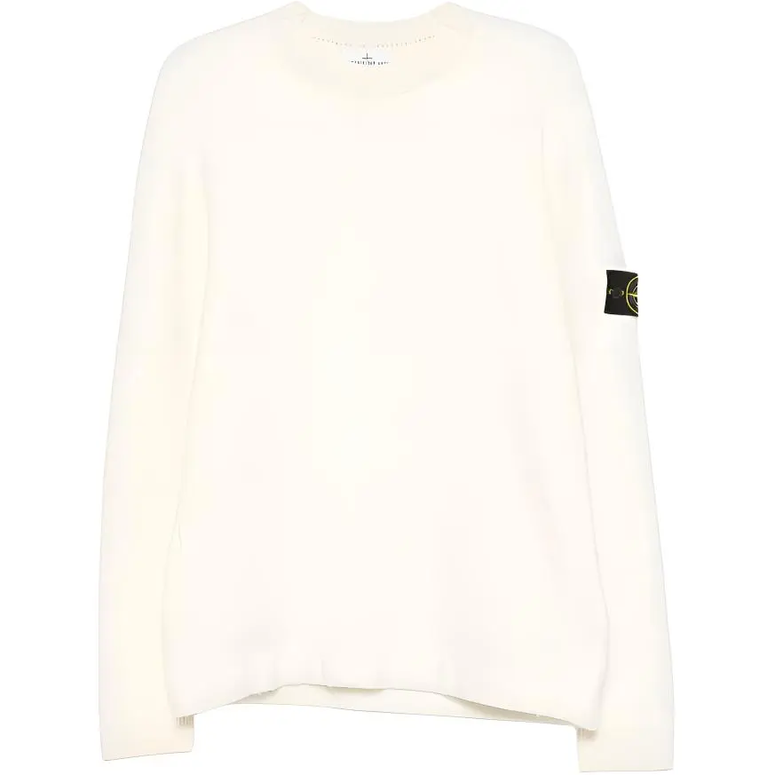 STONE ISLAND Compass Patch Crewneck Jumper