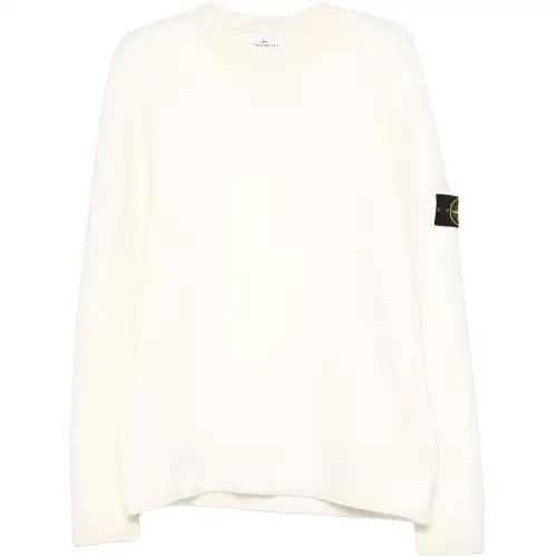 STONE ISLAND Compass Patch Crewneck Jumper