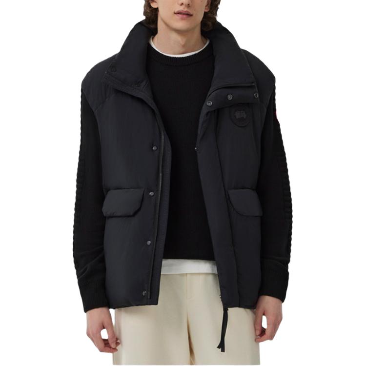 Мужская куртка Canada Canada Goose Wilu logo (черная)