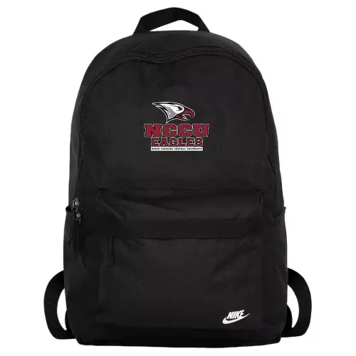 Nike Heritage Nike College Heritage Spacious and Large Capacity Polyester (Polyester Fiber) Backpack Regular Unisex Couple Style Black