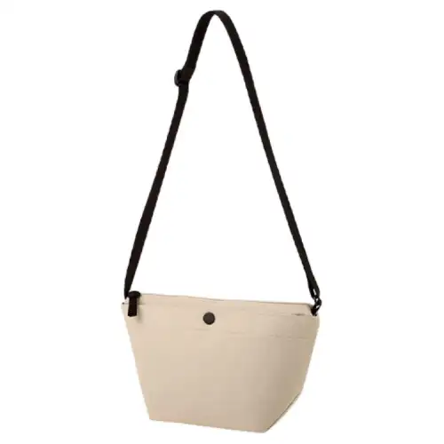 UNIQLO Nylon Shoulder Bag Unisex Beige
