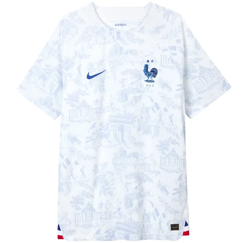 Nike France National Team Soccer Jersey Player Edition Men's White