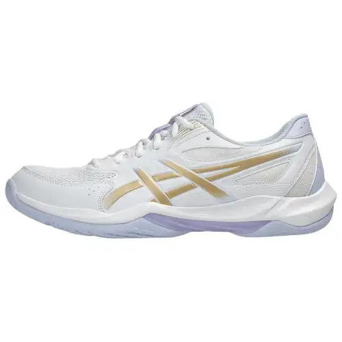 ASICS GEL-ROCKET 12 versatile, comfortable and supportive volleyball shoes for men and women, white gold