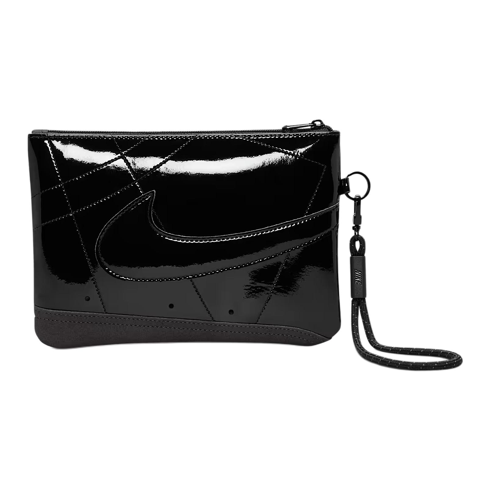 Nike Nike, design polyurethane big black small clutch bag