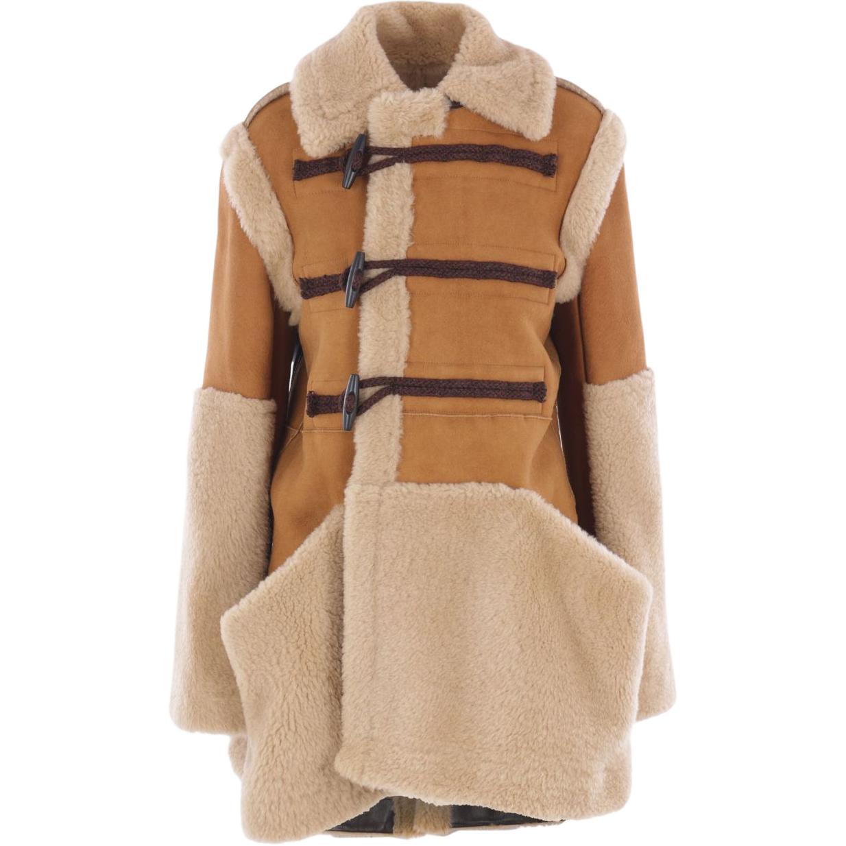 Женское пальто Sacai (коричневое)