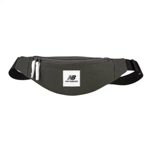 New Balance Polyester Shoulder Bag, Fanny Pack Mini Unisex Army Green