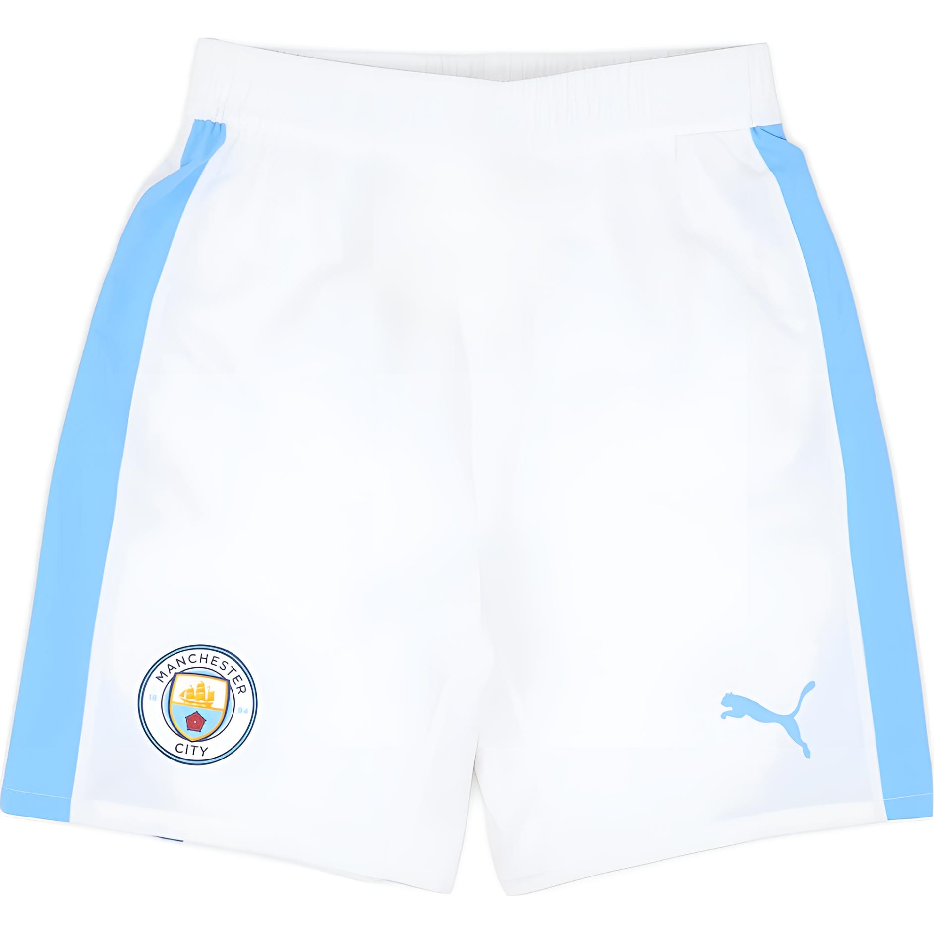 PUMA Manchester City Soccer Bottom Unisex White
